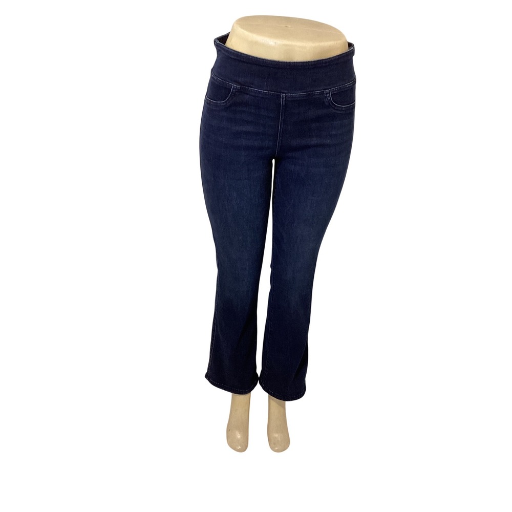 American‎ Eagle Outfitters Womens Dark Wash Stretch Bootcut Jeans Size Medium